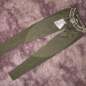 Gym Shark Leggings Sand Grey